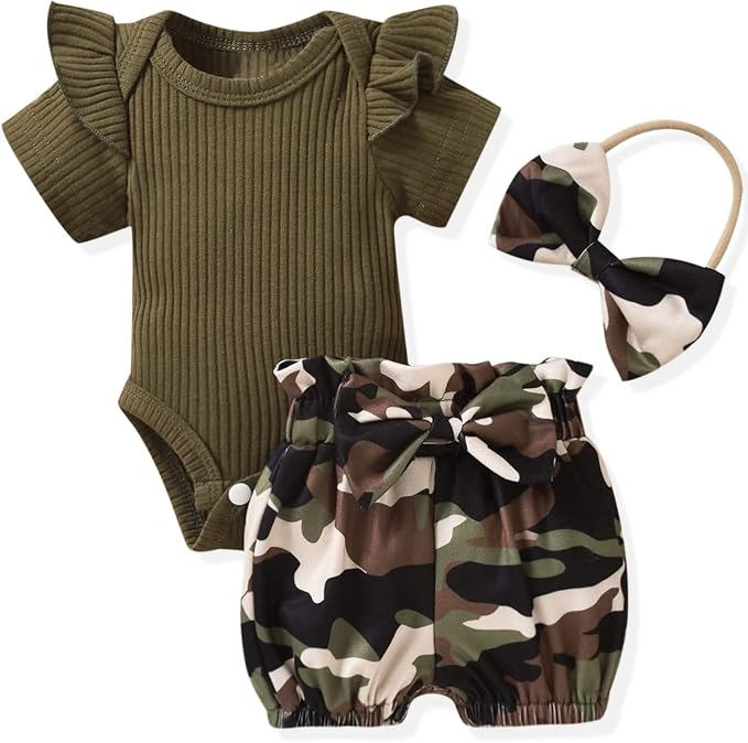 Ribbed Bodysuit Bloomer Outfits